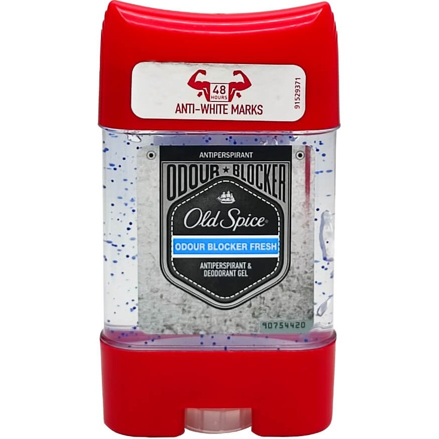 مام ژله‌ای الد اسپایس (Old Spice) مدل Odour Blocker Fresh حجم 70 میلی‌لیتر