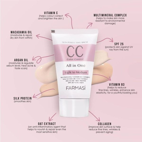 سی سی کرم مدل Skin Perfecting Balm با SPF 25 حجم 50 میلیلیتر
