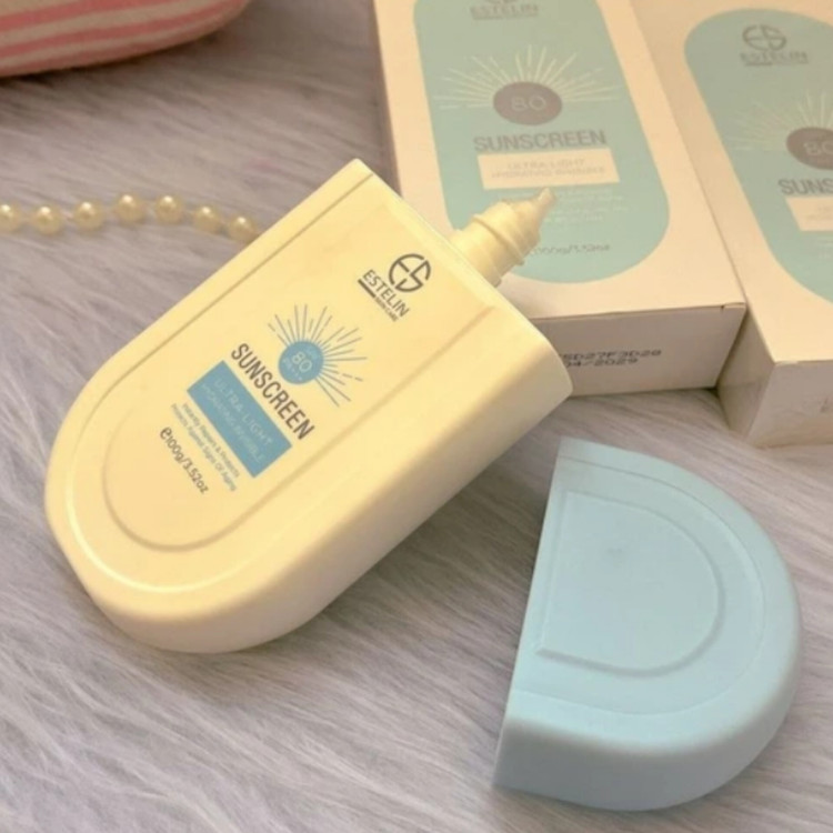 ضد آفتاب بی رنگ استلین Estelin SPF 80