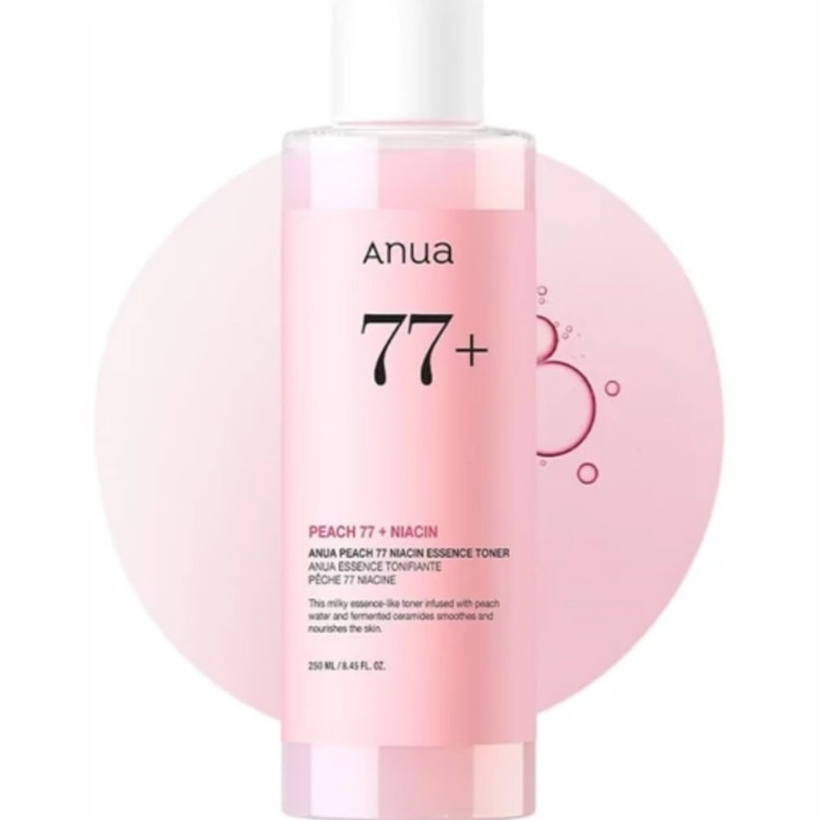 تونر آنوا مدل Peach 77 حجم ۲۵۰ میل با عصاره هلو