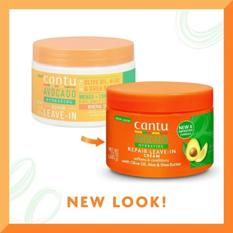 کرم فر کننده مو کانتو آووکادو مدل Avocado Hydrating Curling Cream