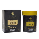 پک ماسک و شامپو ضد ریزش مو کراتین کوئین Style Tree مدل Richness Biotin بدون سولفات حجم 750 میل