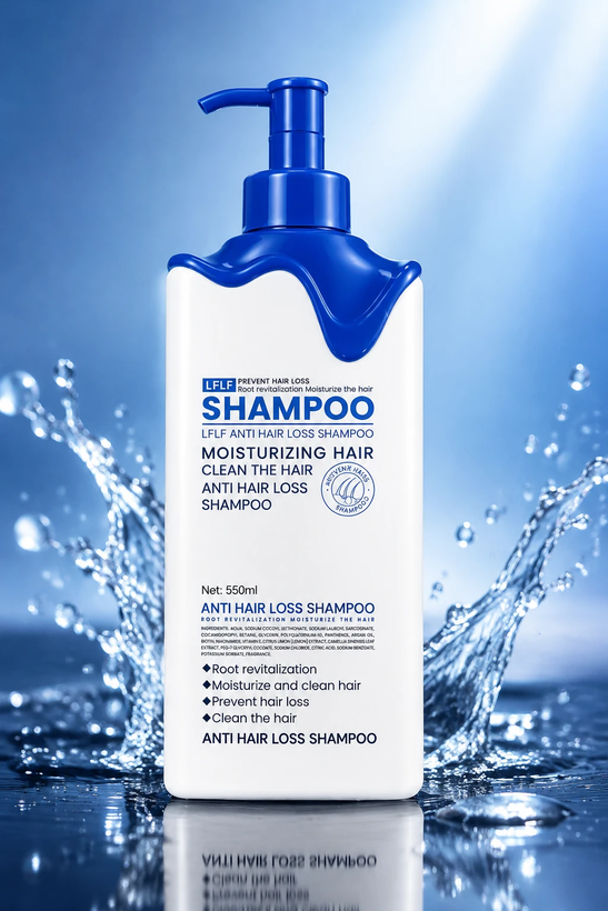 شامپو ضد ریزش مو LFLF مدل Anti Hair Loss Shampoo حجم ۵۵۰ میلیلیتر