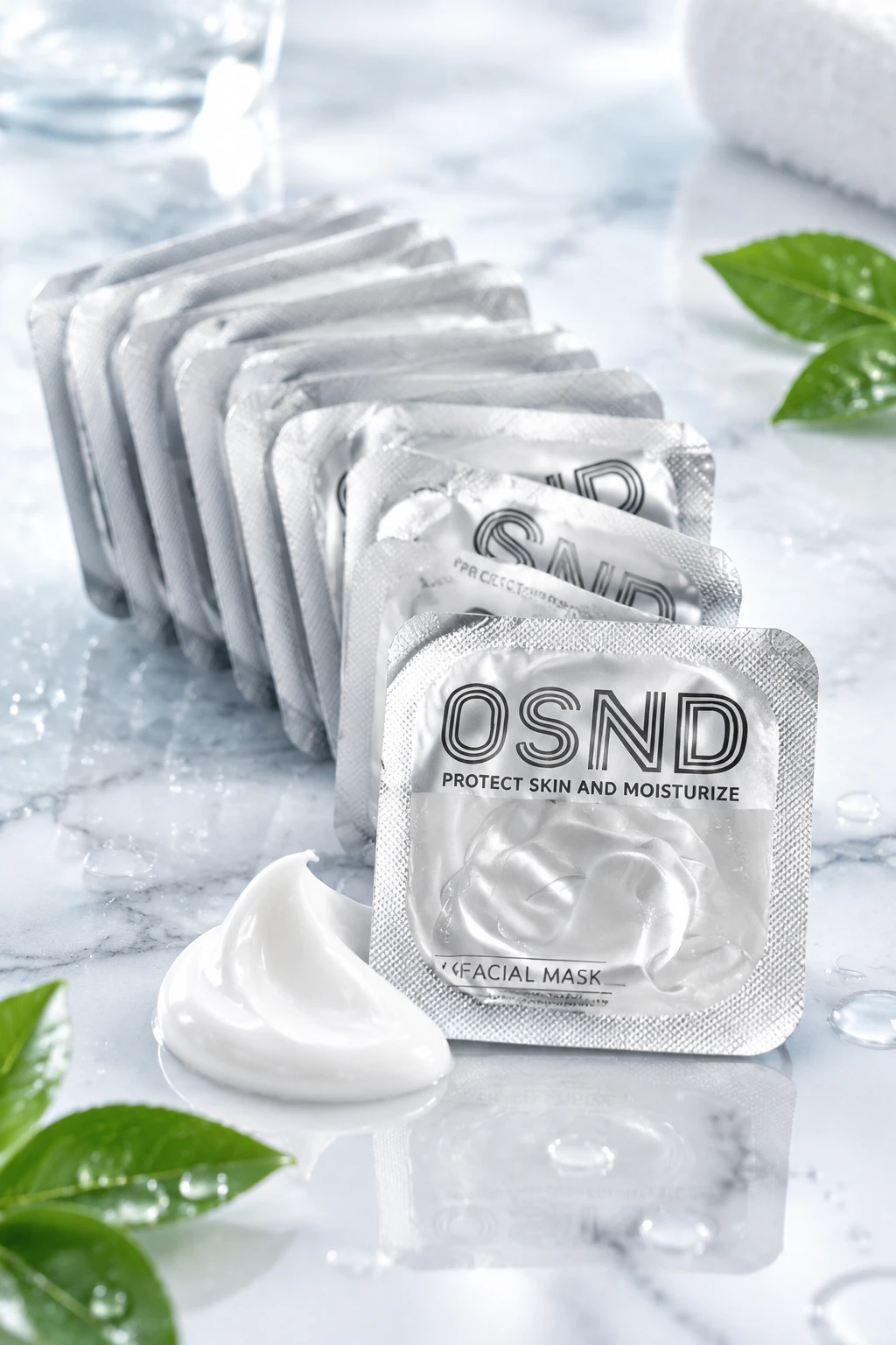 ماسک ورقه‌ای صورت کلاژن OSND مدل Placenta Collagen Facial Mask بسته ۱۲ عددی (۱۳ میلی‌لیتر)